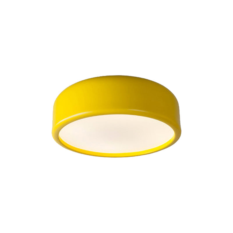 Nordic Led Ceiling Light For Kids Bedroom With Acrylic Dome Shade