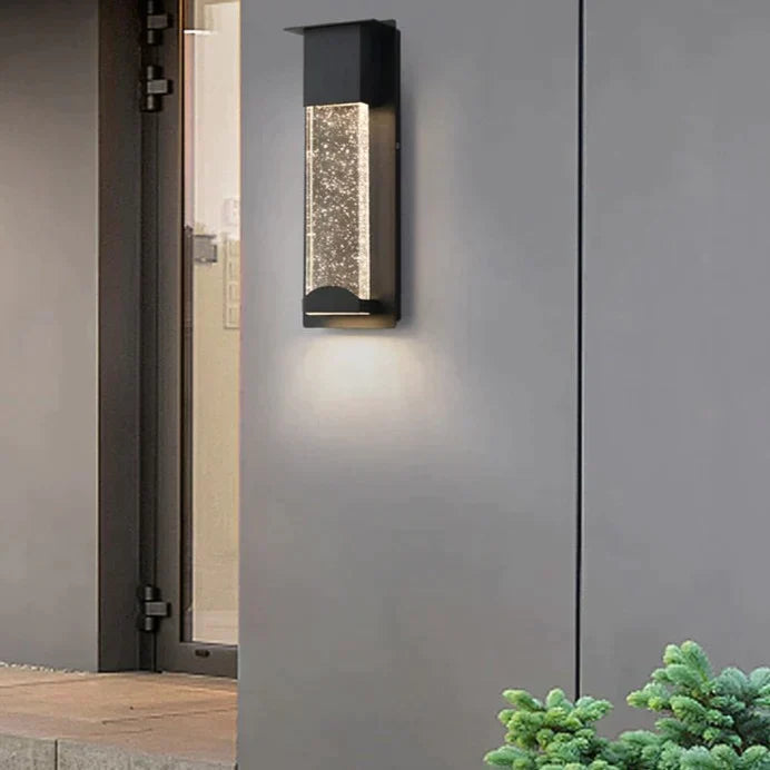 New Led Wall Lighting Pir Motion Sensor Crystal Outdoor Ip65 Waterproof Street Lamp For Balcony