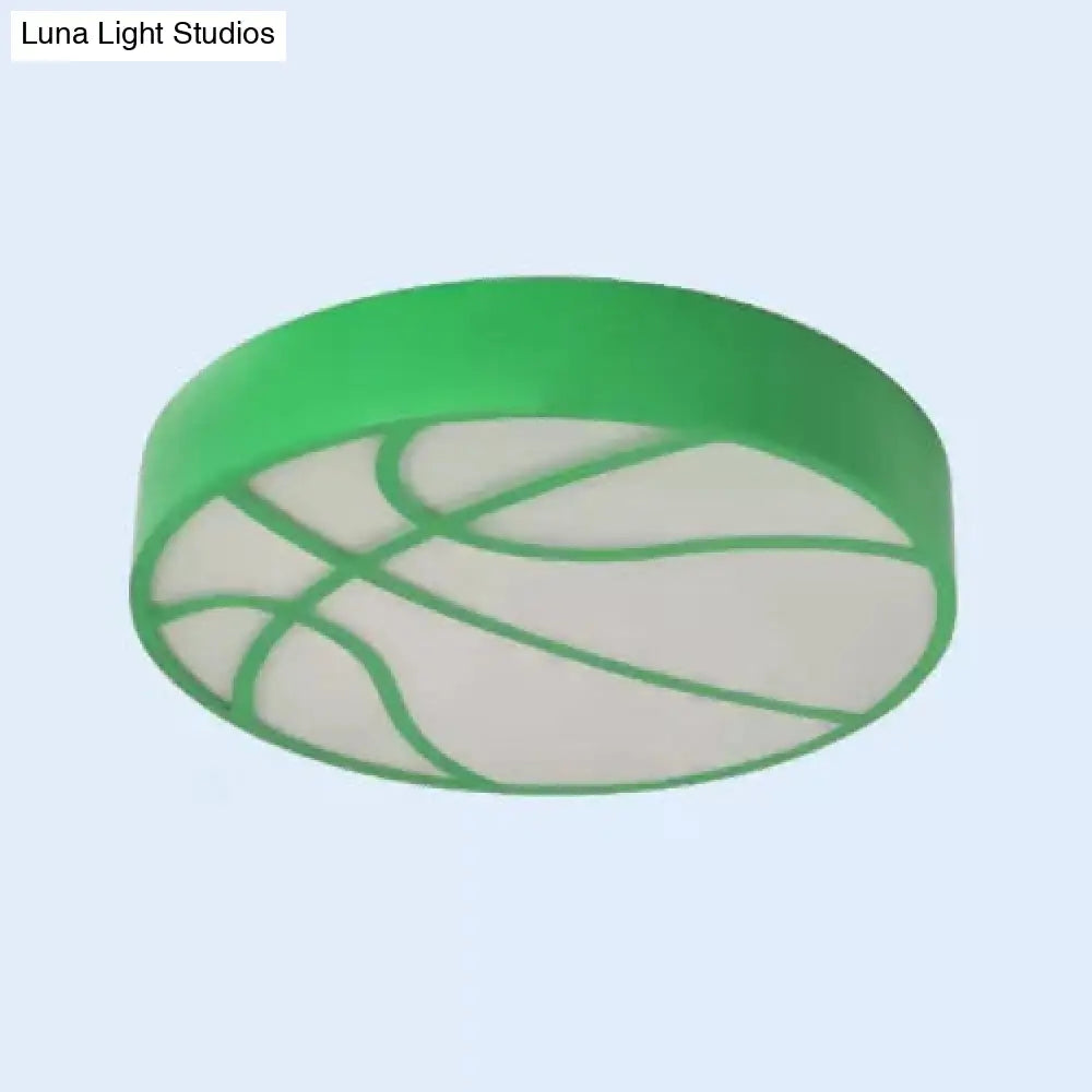 Cartoon Basketball Ceiling Lamp For Baby’s Room And Hallway