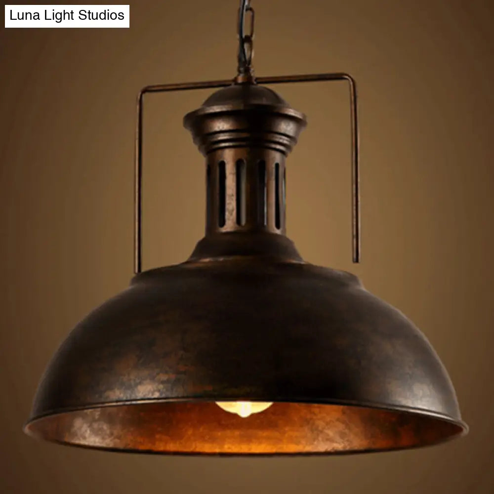 Industrial Swivel Joint Pendant Lighting Fixture: Metal Ceiling Light- Hang In Style!