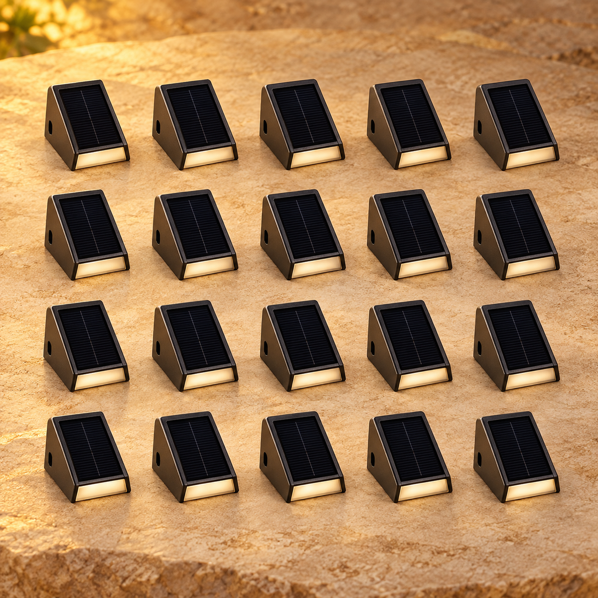LUNA Solar Stair Lights 20-pack