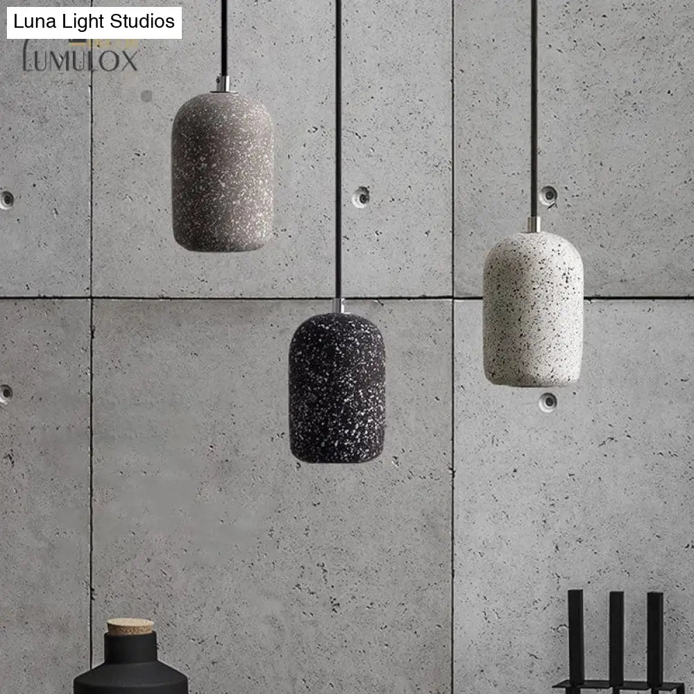 Modern Design Black/Grey/White Led Ceiling Hang Lamp In Warm/White Light Pendant Lighting