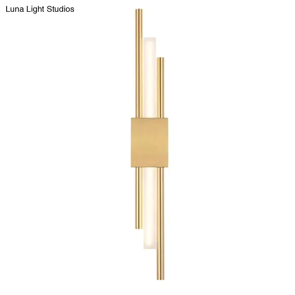 Modern Light Luxury Bedroom Copper Wall Lamp warm light Copper Wall Lamps
