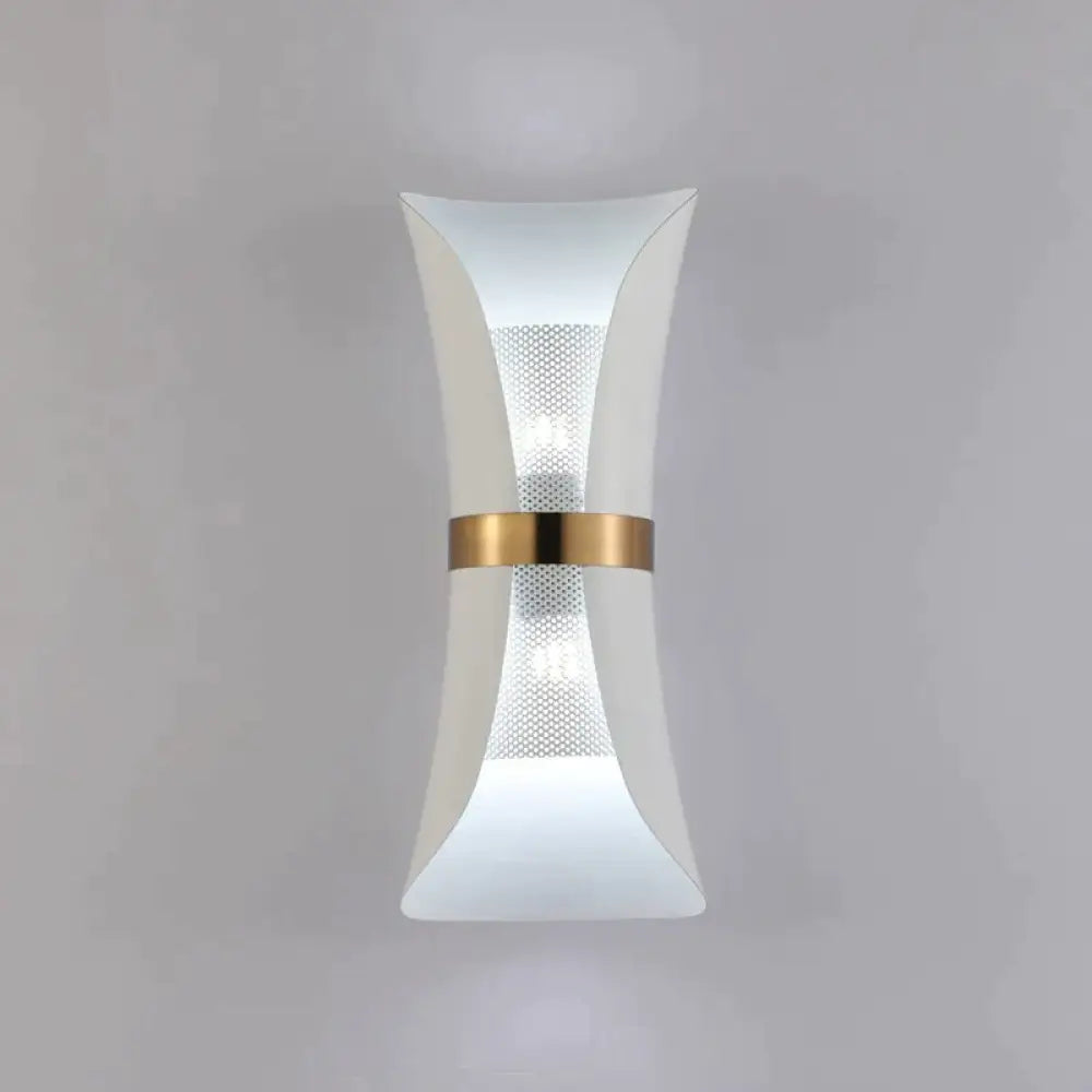 Modern Simple Wall Lamp Lights Scone for Bedroom Bathroom Black Gold All White Wall Light
