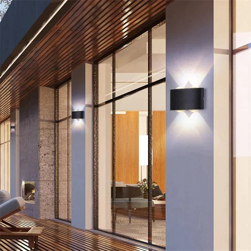 Led Outdoor Waterproof Wall Lamp Led Light Porch Courtyard Garden Lights Balconi Lighting Outdoor