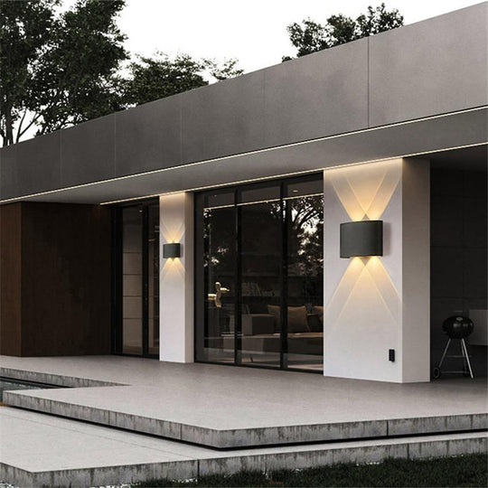 Led Outdoor Waterproof Wall Lamp Led Light Porch Courtyard Garden Lights Balconi Lighting Outdoor