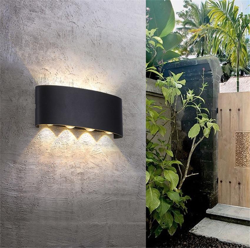 Led Outdoor Waterproof Wall Lamp Led Light Porch Courtyard Garden Lights Balconi Lighting Outdoor
