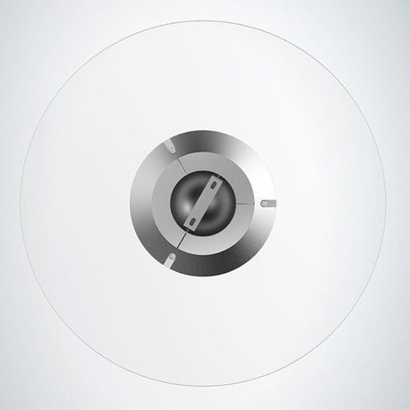 Sleek Led Acrylic Pendant Ceiling Light For Dining Room - Clear Disc Design