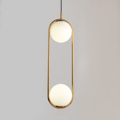 Arneb - 1/2 Lights Bedroom Pendant Light 2 / Gold