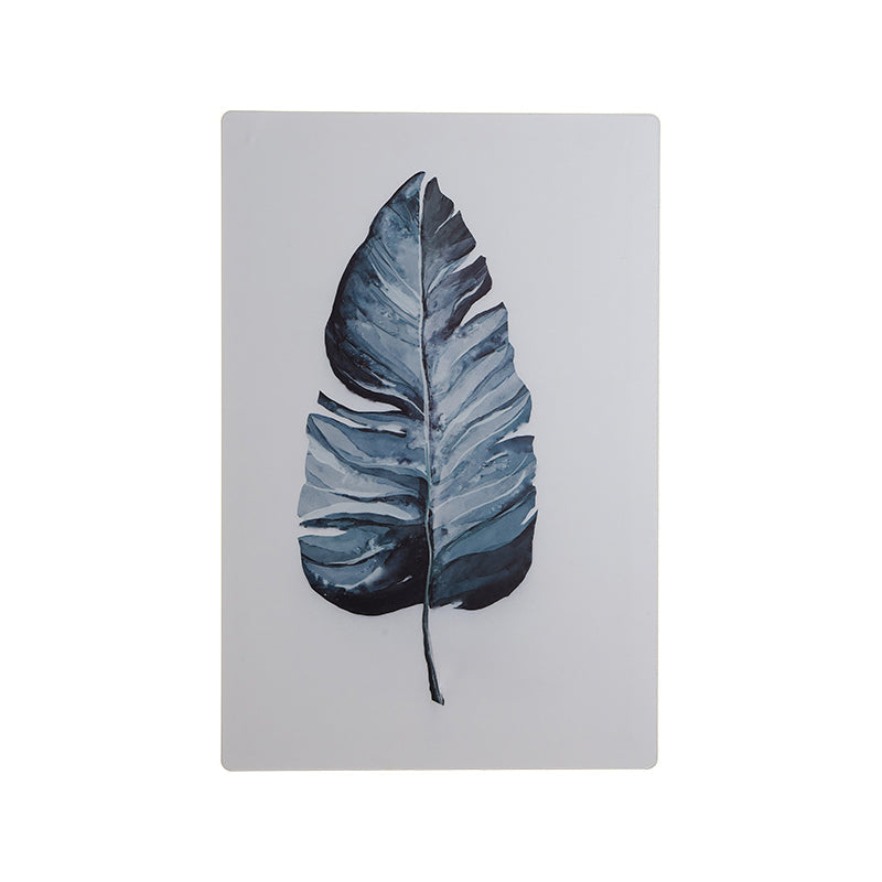 Nordic Style Banana Leaf Wall Lamp With Led Acrylic Fixture