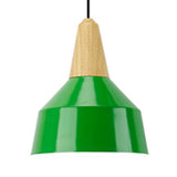 Adjustable Aluminum Pendant Light - Modern Macaron Design 10/14 Inch Width Single Head Living Room