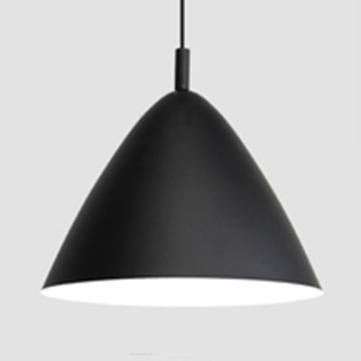 Minimalistic Pyramid Hanging Light In Monochrome Tones - Ideal For Study Room Décor’ Or