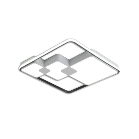 Nordic Style Acrylic Led Ceiling Light - Warm/White Lighting 18’/23.5’ Width