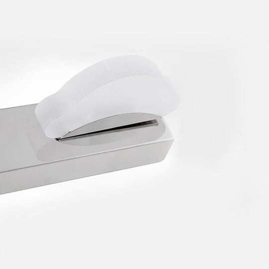 Modern Led Vanity Mirror Light With Rotatable Acrylic Design And Warm/White Lighting - Perfect For