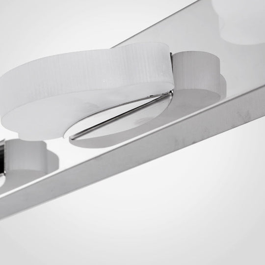 Modern Led Vanity Mirror Light With Rotatable Acrylic Design And Warm/White Lighting - Perfect For