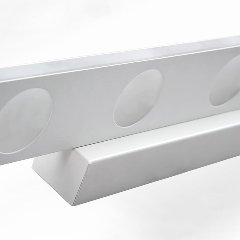 Oblong Bathroom Led Vanity Light Acrylic 4/6 Lights Simplicity Wall Mounted Mirror Lighting In