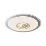 Contemporary White Crystal Led Ceiling Light For Sleeping Room With Stunning Heart/Moon/Star Designs