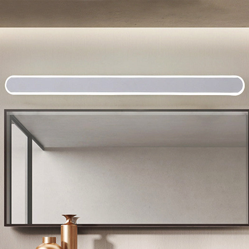 Modern Led Vanity Lamp For White Bathroom Mirror - Available In White/Warm Light 3 Sizes