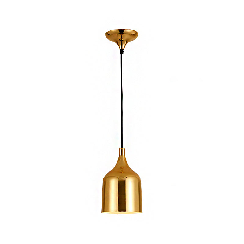 Retro Style Gold Metal Ceiling Pendant Light - 6’ 8’ And 10.5’ Diameter Options