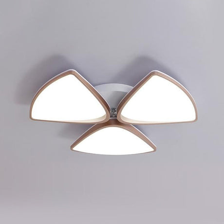 Modern Acrylic Bedroom Ceiling Light Fixture 3/4/5 Heads In White With 3 Color Options