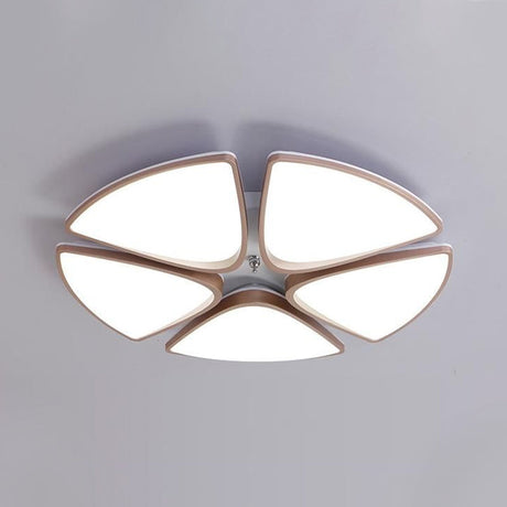Modern Acrylic Bedroom Ceiling Light Fixture 3/4/5 Heads In White With 3 Color Options