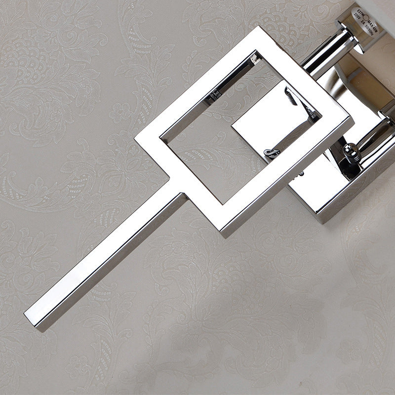 Modern Beige Led Wall Sconce Light For Bedroom