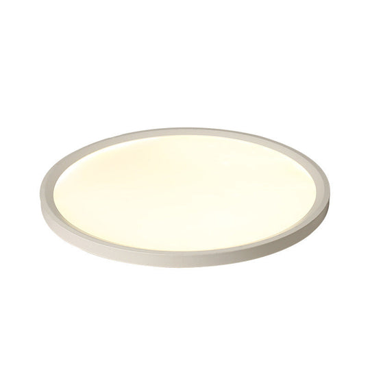 Sleek And Modern Acrylic Led Flush Mount Ceiling Light Fixture In Warm/White Multiple Sizes