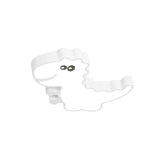 Dinosaur Flush Mount Light For Kids - Iron White/Pink/Green Led Ceiling Fixture Childrens Bedroom
