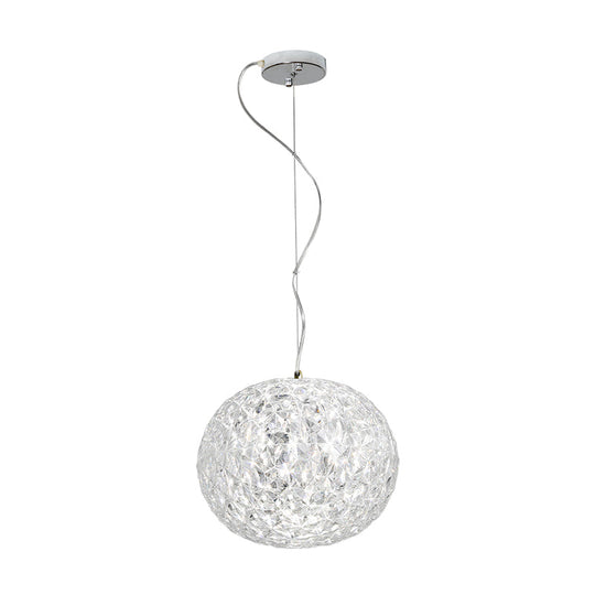 Contemporary Crystal Led Ceiling Light For Dining Room