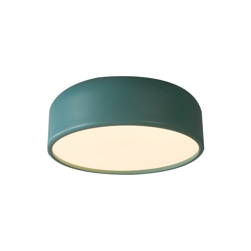 Nordic Led Ceiling Light For Kids Bedroom With Acrylic Dome Shade