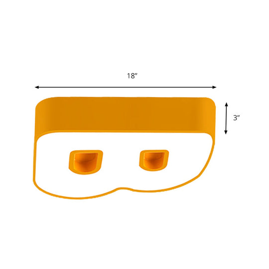 Kid’s Led Candy Colored Ceiling Light For Kindergarten: Brighten Up The Classroom