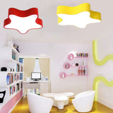 Contemporary Star Ceiling Light For Boys And Girls Bedroom