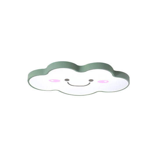 Smiling Cloud Ceiling Light - Children’s Nordic Style Acrylic Fixture