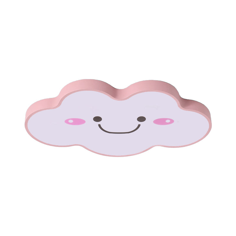 Smiling Cloud Ceiling Light - Children’s Nordic Style Acrylic Fixture
