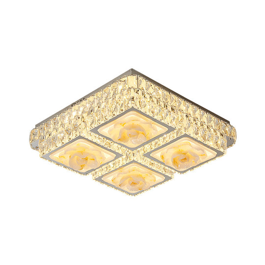 Here Are A Few Options: 1. ’Minimalist Led Crystal Ceiling Light With Jade Lotus Design’ 2.