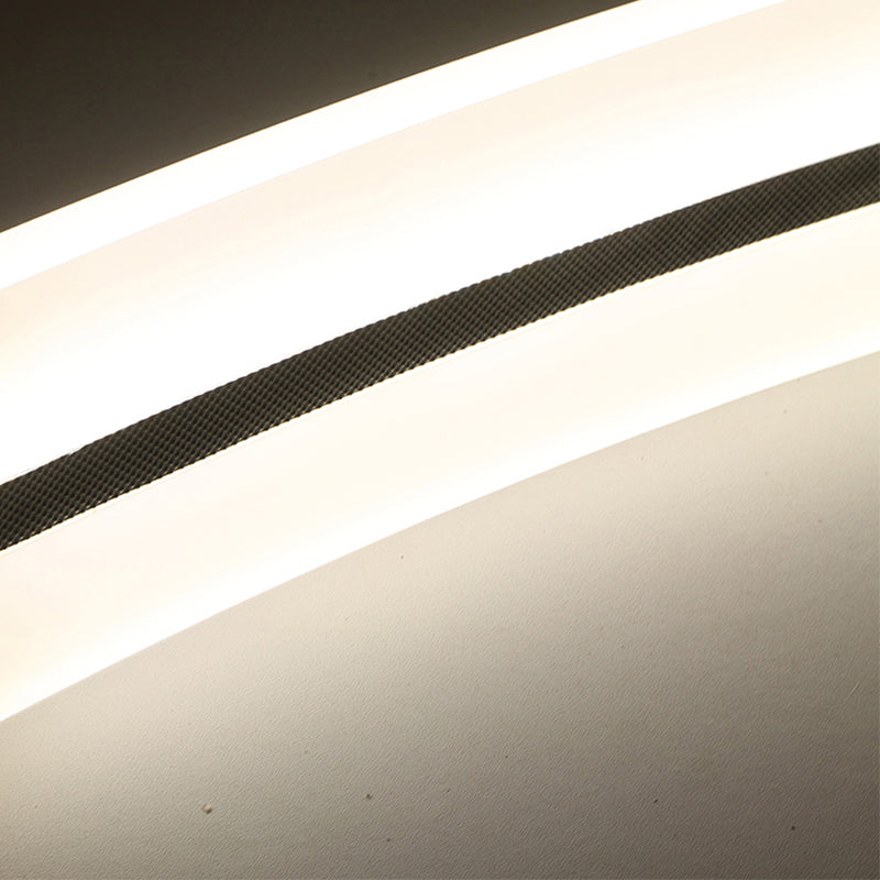 Modern Acrylic Led Pendant Light - 37.5 Wide Warm/White/Natural