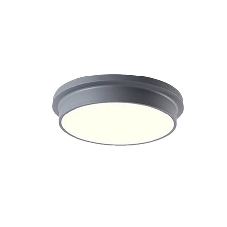 Nordic Macaron Colored Flushmount Ceiling Light For Child Bedroom