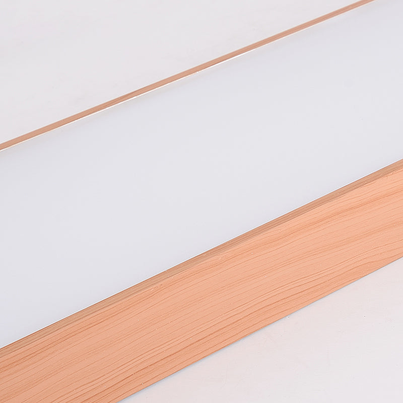 Modern Wooden Pendant Light With Led Available In 3 Sizes And Colors