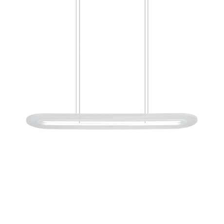 Modern Oval Office Ceiling Light With Led Pendant