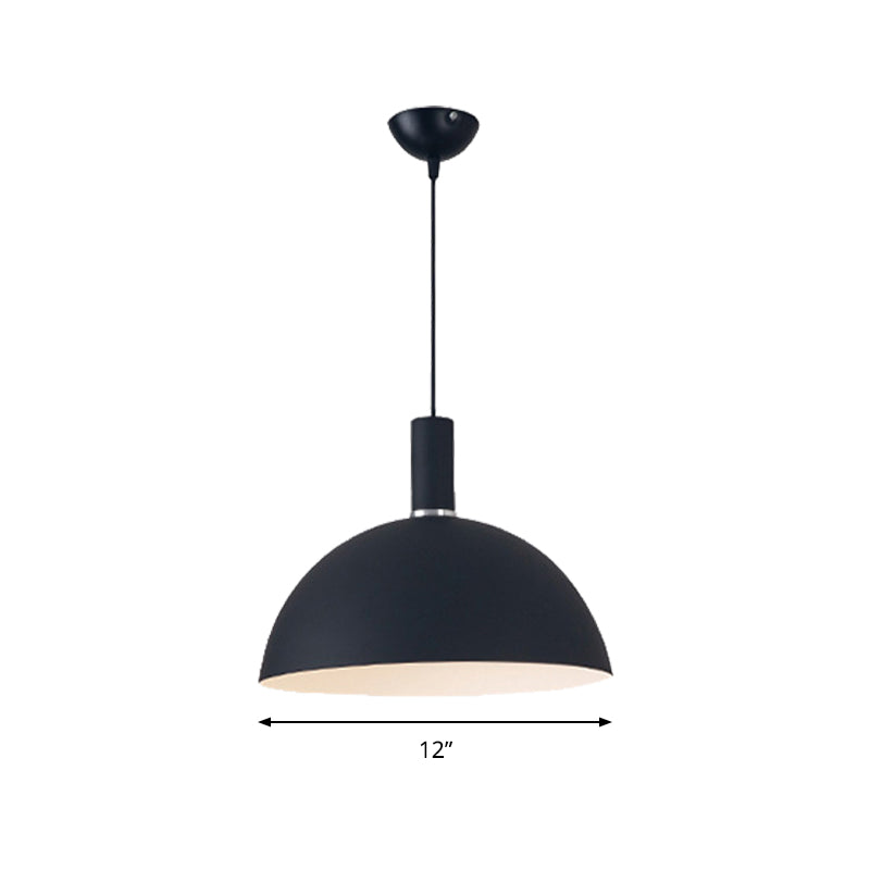 Contemporary Aluminum Pendant Lamp With One Light For Dining Room