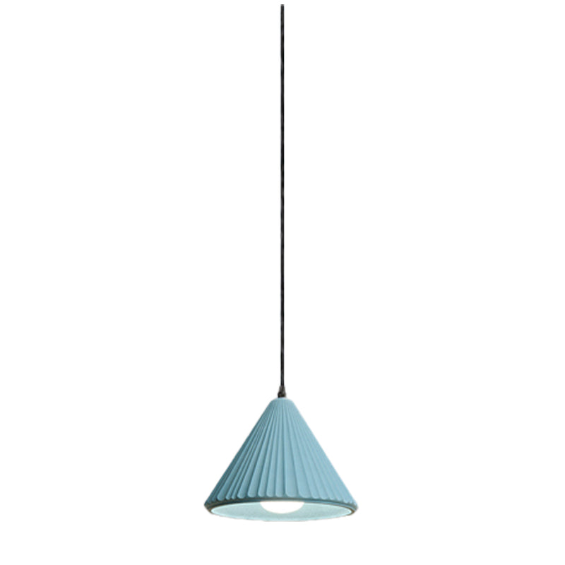 Modern Cement Cone Pendant Lamp - Stylish Light Fixture For Office Kitchen