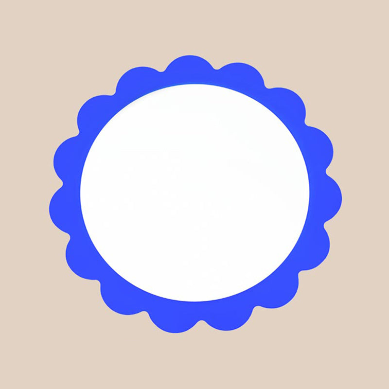 Cartoon Flower Ceiling Light For Corridor And Bathroom