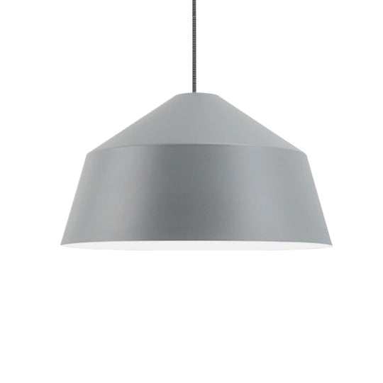 Nordic Metallic Pendant Lamp With Adjustable Cord - Perfect For Hotels And Barns