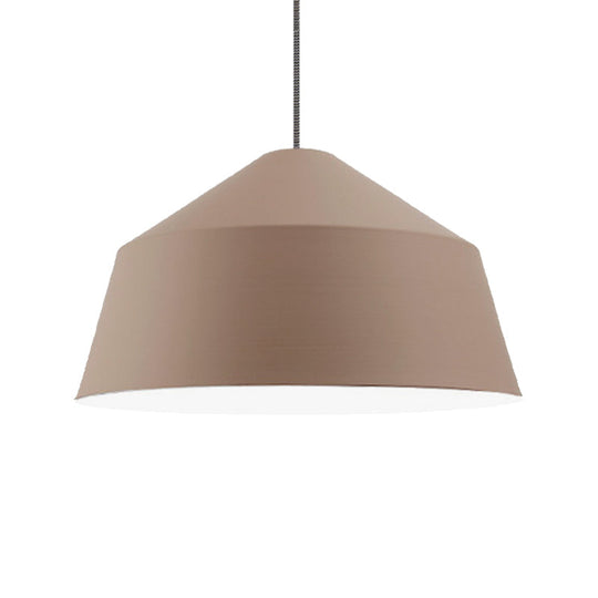 Nordic Metallic Pendant Lamp With Adjustable Cord - Perfect For Hotels And Barns