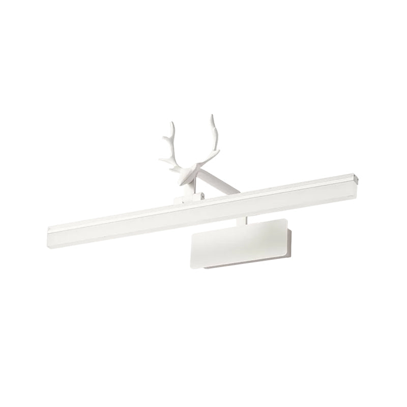 Modern Acrylic Led Wall Lamp With Antler Design In Warm/White Light