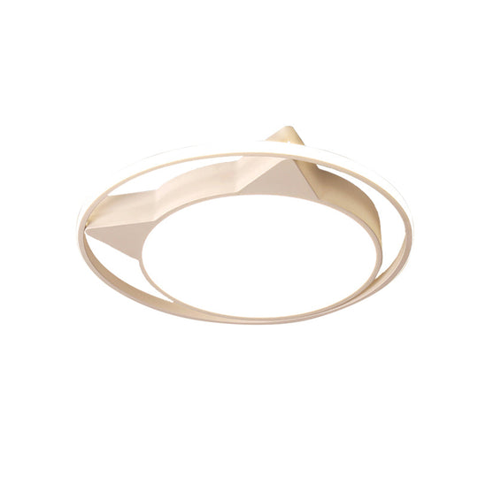 Cat Shaped Ceiling Light For Bedroom Décor - Animal Design Acrylic Flush Mount