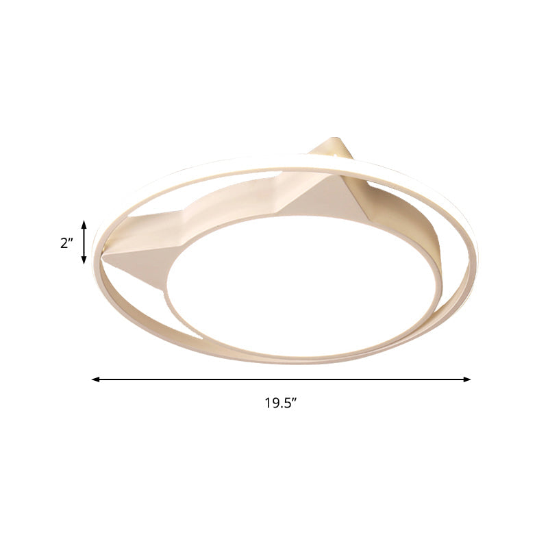 Cat Shaped Ceiling Light For Bedroom Décor - Animal Design Acrylic Flush Mount