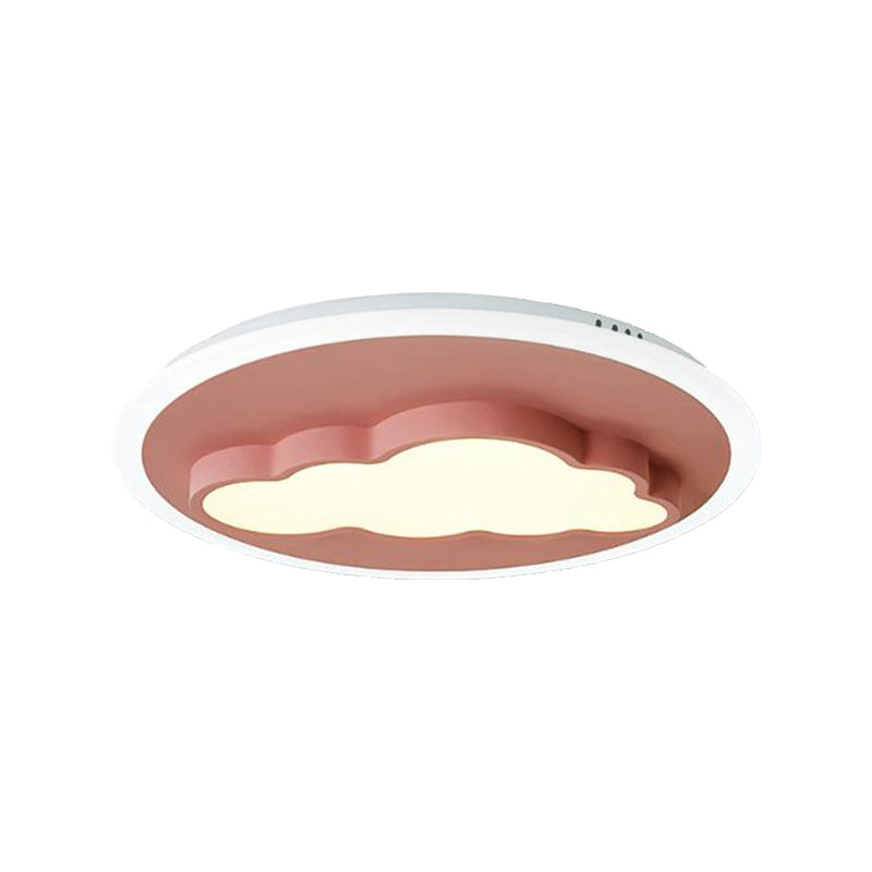 Nordic Cloud Metal Ceiling Lamp - Flush Mount For Child’s Bedroom