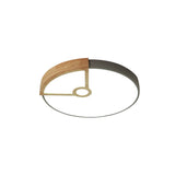 Modern Slim Round Led Flush Mount Ceiling Light For Living Room