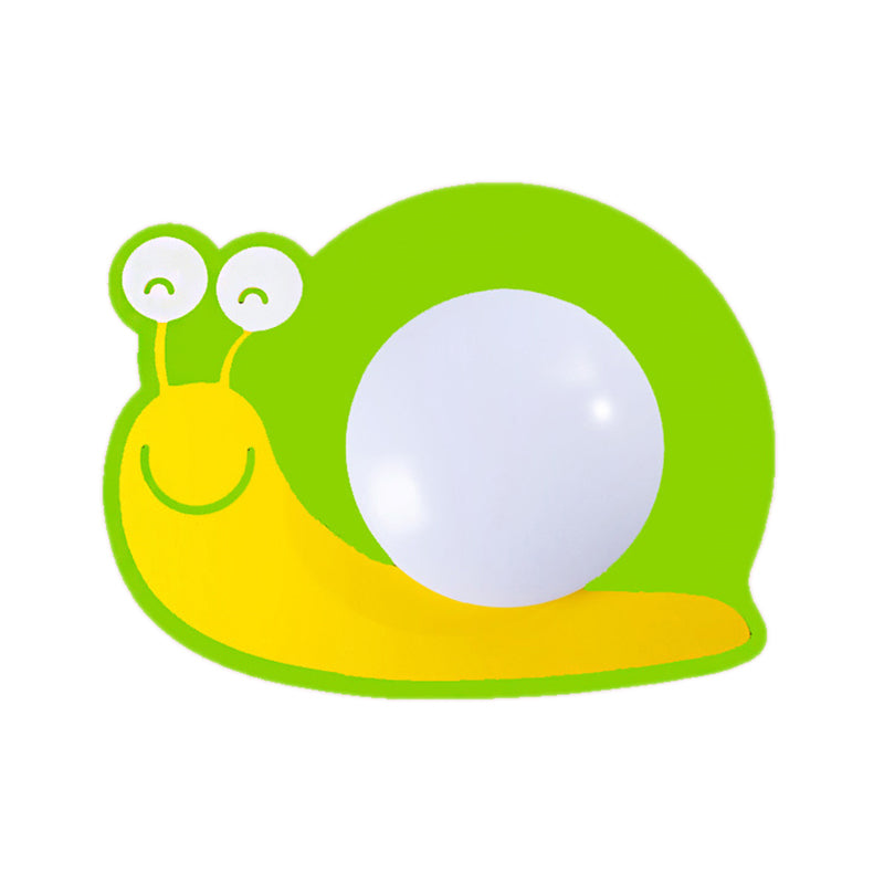 Children’s Led Ceiling Mount Light With Wooden Cartoon Pattern - Ideal For Kindergarten